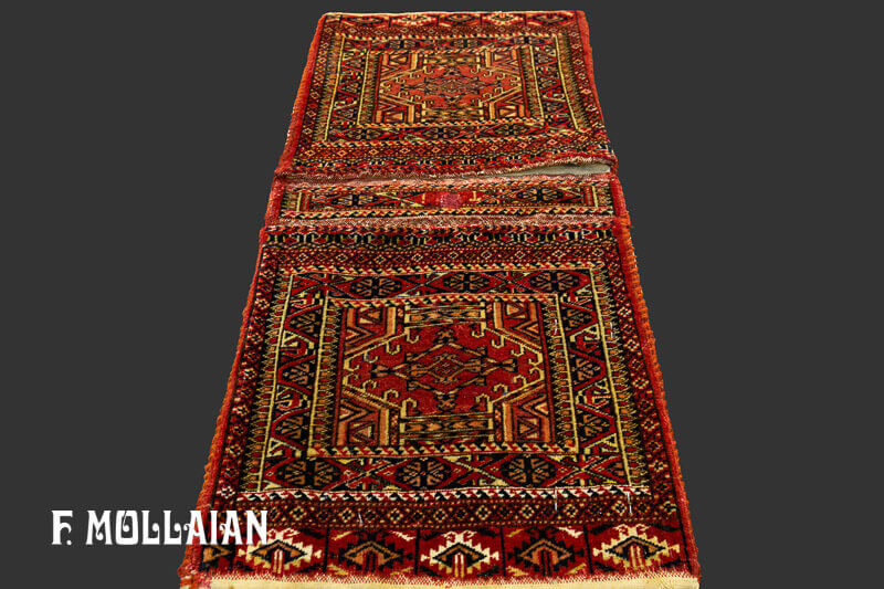 Antique Turkmen Sella Rug n°:81865890